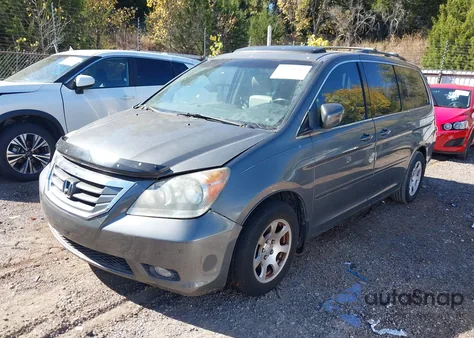 2008 Honda Odyssey Touring from USA, damaged, VIN 5FNRL38868B109604